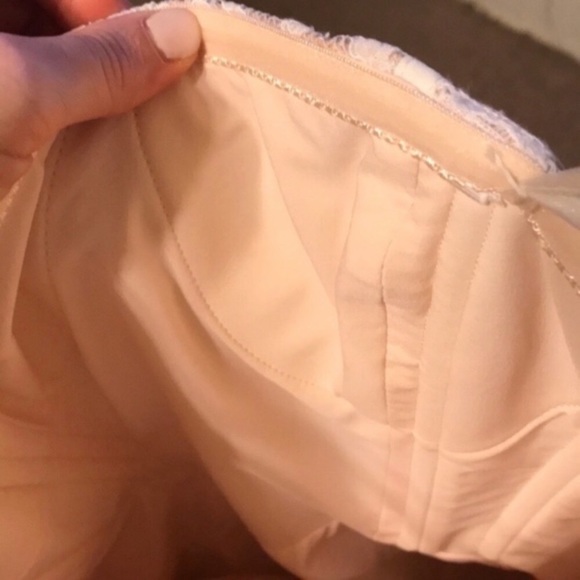 BCBG formal white gown - Picture 7 of 8